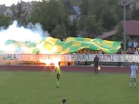 KS Kurpik Kadzidło - Kurpik Kadzidlo-Bartnik Myszyniec. Oprawa kibicow Kurpika!