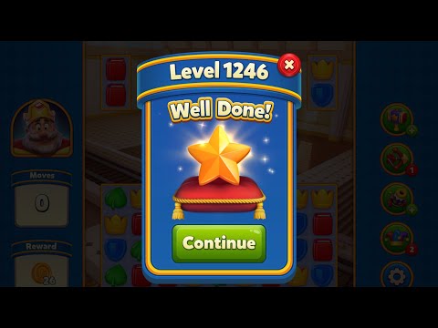 Royal Match - King Robert - Level 1246