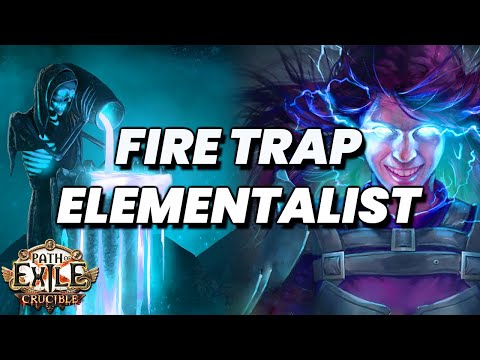 My BEST League Starter Yet - Fire Trap Elementalist Guide