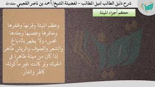 صورة شرح دليل الطالب للشيخ أحمد القعيمي 7-  الآنية