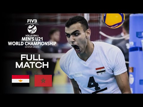 Egypt vs. Morocco - Pool A | Men's U21 World Champs 2025 - Full Match