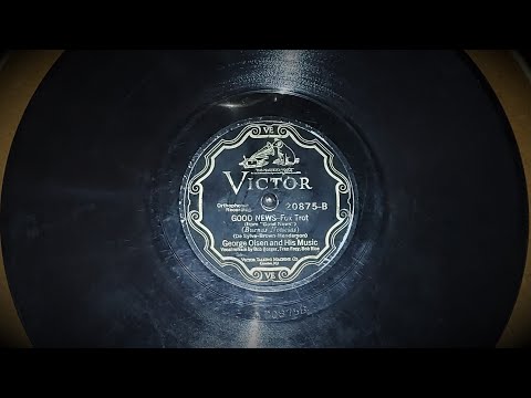 "Good News" ~ George Olsen and His Music 1927 - Roaring 20s (Victor Credenza Phonograph)