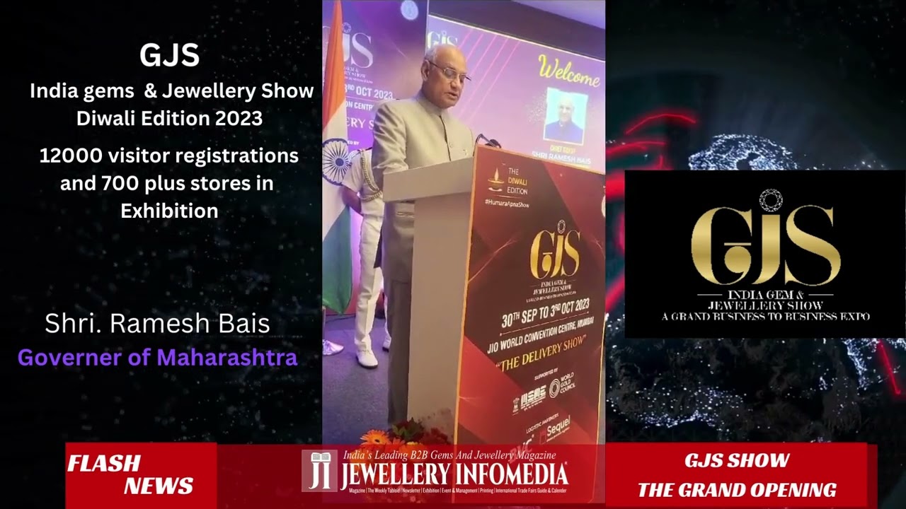 GJS SHOW Opening Day - Shri. Ramesh Bais- Governer Of Maharashtra