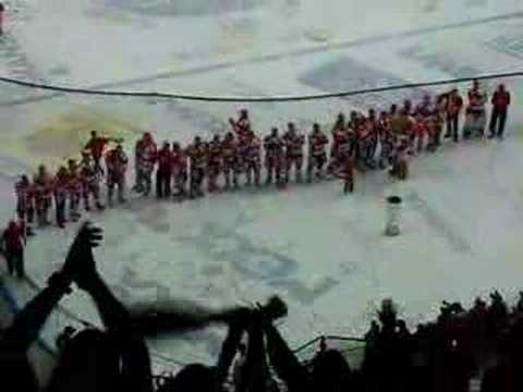 HC Slavia Mistři - Děkovačka Fans