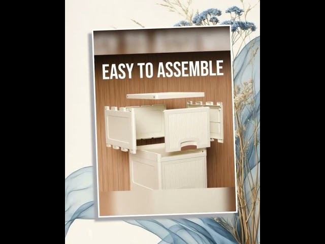 Vídeo relacionado con Amazon Basics Organizador de plástico, revistero, blanco, Rectangular, paquete de 2