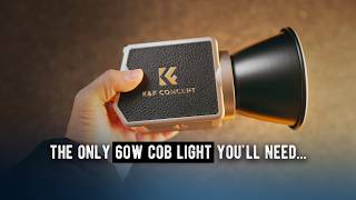 K&F Concept PL-60B 60W COB Light // Unboxing + Review #kentfaith