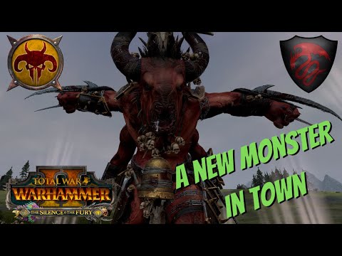 The ROR GHORGON IS INSANE. BM Can Box Now. Beastmen Vs Vampire Counts The Silence & The Fury TWW2 MP