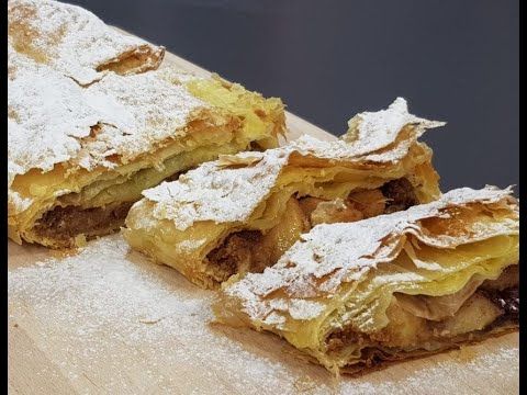 Rreze Dielli 14 Nentor 2019 - Të Gatuajmë me Znj. Vjollca P.1 - Strudel me sfoljat dhe mollë