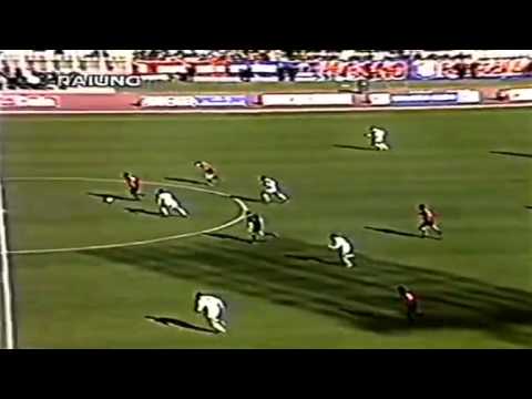 Serie A 1994-1995, day 22 Cagliari - Bari 2-1 (L.Amoruso, D.Valdés, Muzzi)