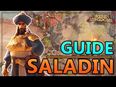 SALADIN EN 9 MINUTES (GUIDE OPENFIELD) | RISE OF KINGDOMS FR
