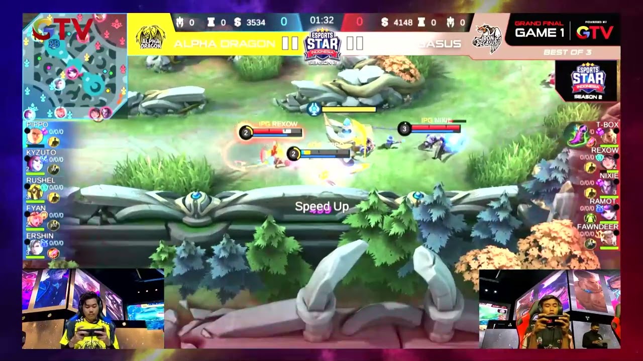 Ini Dia Game Pertama di Grand Final! | E-SPORT STAR INDONESIA S2 | EPS.08 (5/9)