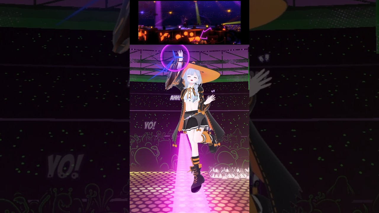 VRダンスゲームで『仮装狂騒曲』踊ってみた #学マス #DanceDash