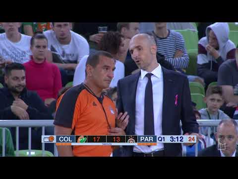 ABA Liga 2019/20, Round 4 match: Cedevita Olimpija - Partizan NIS (26.10.2019)