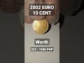 2020 EURO 10 CENT VALUE