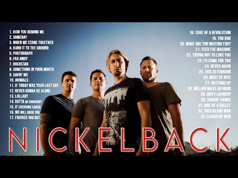 Nickel Back Greatest Hits Full Album ~ Best Songs Of Nickel Back