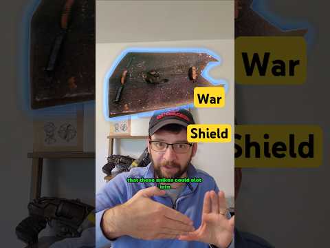 Uruk Hai war shield from Lord of the Rings #history #martialarts #fantasy #books