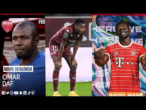 Omar Daf signe a Dijon FCO | Pape Matar Sarr en danger ? Sadio Mane arrive..