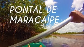 preview picture of video 'Passeio de caiaque no pontal de Maracaípe - Xalés de Marcacaípe - Porto de Galinhas Brasil'