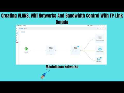 Creating VLANS, Wifi Networks And Bandwidth Control With TP-Link Omada