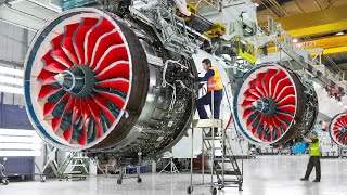Tour of Billions $ Futuristic Factories Building World Largest Jet Engines