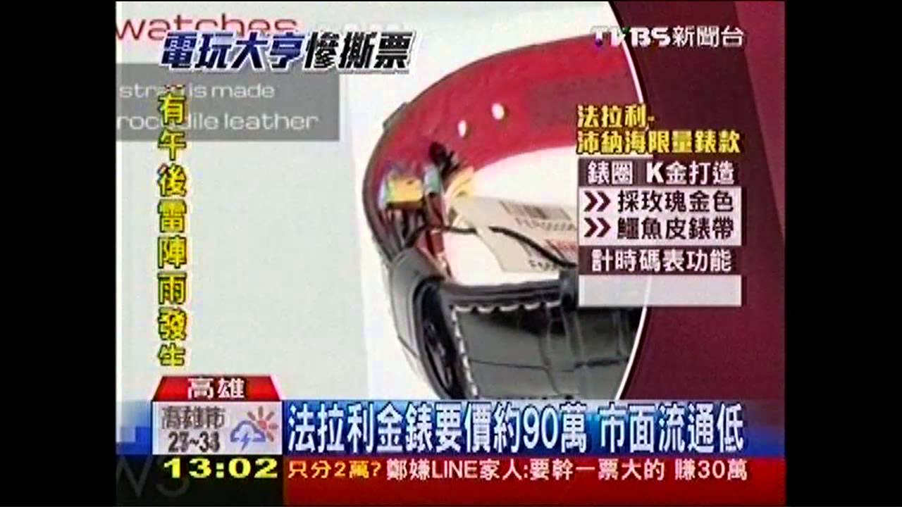 父遭綁架 子靠限量法拉利金錶認人