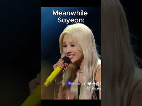 59 seconds of vocalist Soyeon ✨