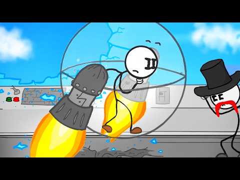 I Died 947,274 Times as Henry Stickmin Infiltrating the Airship!