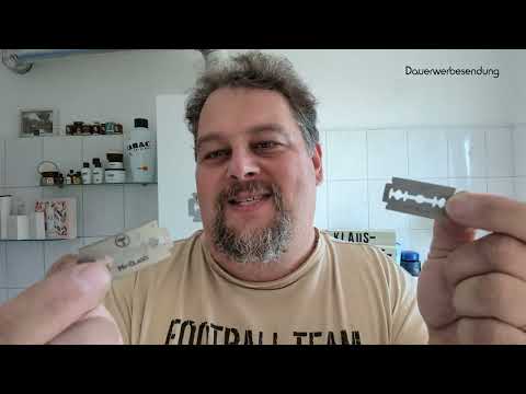 Klaus rasiert sich - Neue Klingen braucht das Land MyBlades.com Klingentest