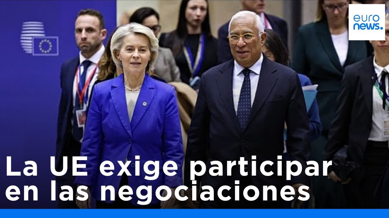 Negociación ruso-ucraniana: La UE exige "plena participación" en las sanciones y activos rusos