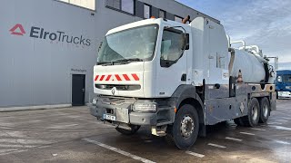 Ассенизатор Renault Kerax 370 (10970L / CAMION FRANCAIS / VIDANGEUR / 6X4 / LAMES / | Изображение 4 - Autoline
