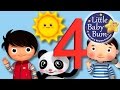 The Number 4 Song Nursery Rhymes For Babies By LittleBabyBum ABCs And 123s