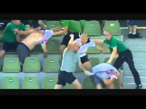 GKS Bełchatów   Górnik Zabrze 0 2 17 08 2013) Hooligans !!