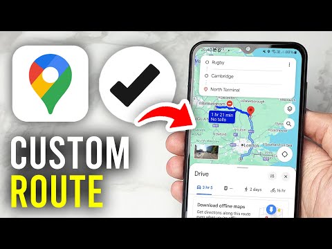 How To Create A Custom Route In Google Maps - Full Guide