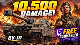 BV-111 Goes WILD! 10,500 Damage + FREE Commander Drops