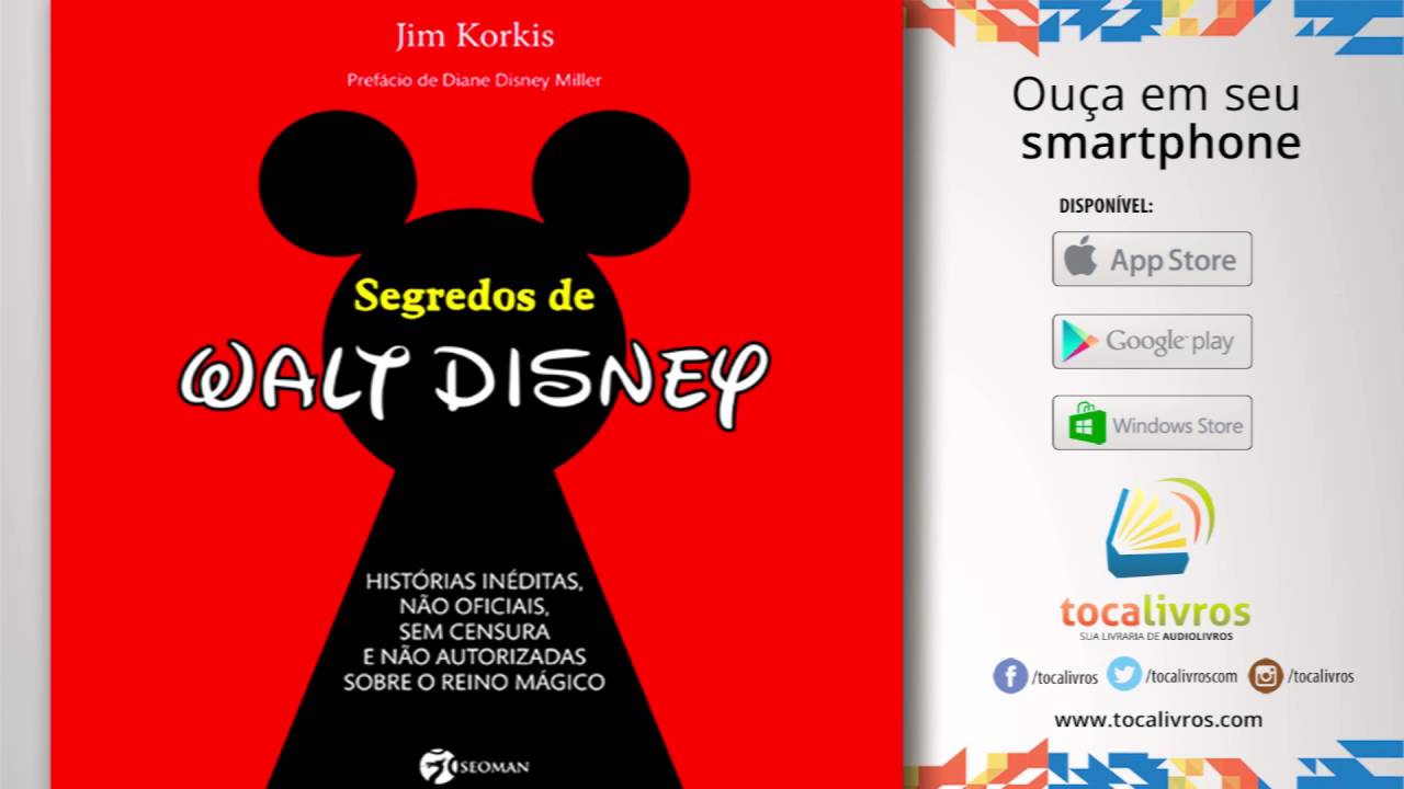 Audiolivro | Segredos de Walt Disney