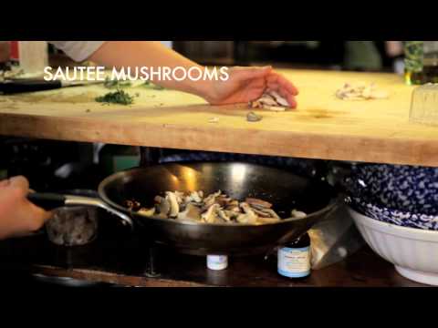 Polenta with Mushroom Ragu and Poached Eggs - Delicious Savory Recipe