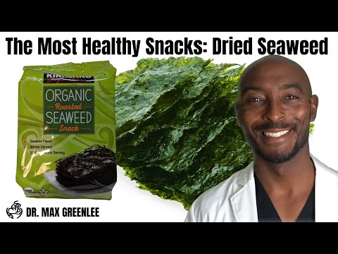 The Most Healthy Snacks: Dried Seaweed