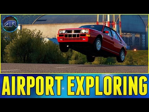 Let's Play : Forza Horizon 2 - EXPLORING THE AIRPORT, HUGE JUMPS!!! (Part 5)