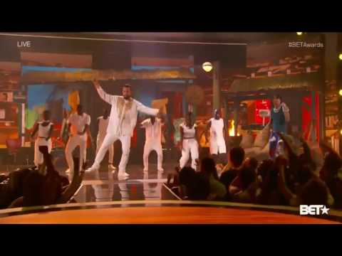 French Montana ft. Swae Lee & Ghetto Kids performed "Unforgettable" BET Awards 2017