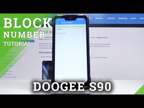 How to Block Any Number on Doogee S90 – Use Blacklist