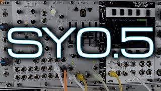 Video thumbnail for Michigan Synth Works SY0.5 - Pearl Syncussion Clone in Eurorack by DivKid