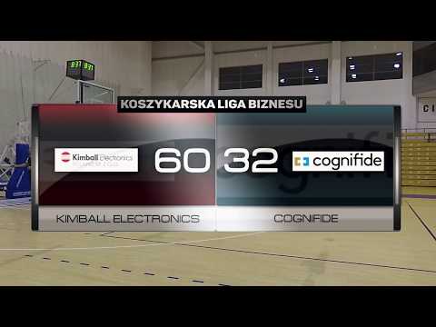 Kimball Electronic vs Cognifide  - IV kolejka - Grupa A Poznań - Koszykarska Liga Biznesu