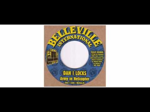 Dan I Locks / Barbes.D - Army In Helicopter - 7" - Belleville International