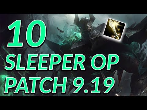 10 Best Off Meta/Sleeper OP Champs, Builds, Rune Setups For Patch 9.19 ~ League of Legends