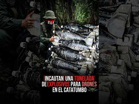 Incautan una tonelada de explosivos para drones en el Catatumbo #colombia #guerra #noticias