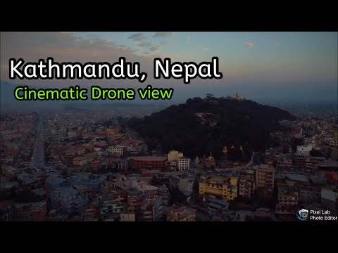 Short Cinematic Drone Video || Beautiful Kathmandu Valley View With Swoyambhunath Temple