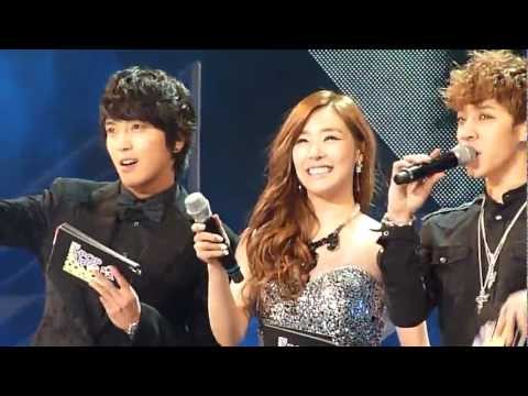 TIFFANY, YONGHWA, KIKWANG ~ Opening ~ SBS KPOP SUPER CONCERT 121110