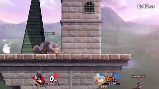 開幕からゴミみたいなミスして大発狂www【スマブラSP】
