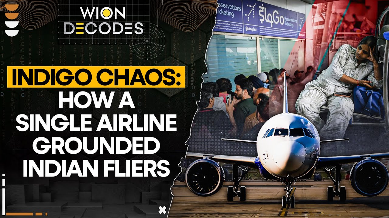 Indigo Chaos: How A Single Airline Grounded Indian Fliers | WION DECODES