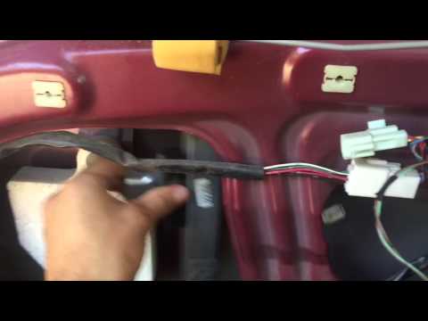 How To Remove Mazda Protege Window Regulator 99-03